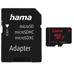 microSDXC 128GB UHS Speed C3 UHS-I 100MB/s + Adapter/Foto