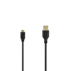 Micro-USB-Kabel "Flexi-Slim", USB 2.0, 480 Mbit/s, 0,75 m