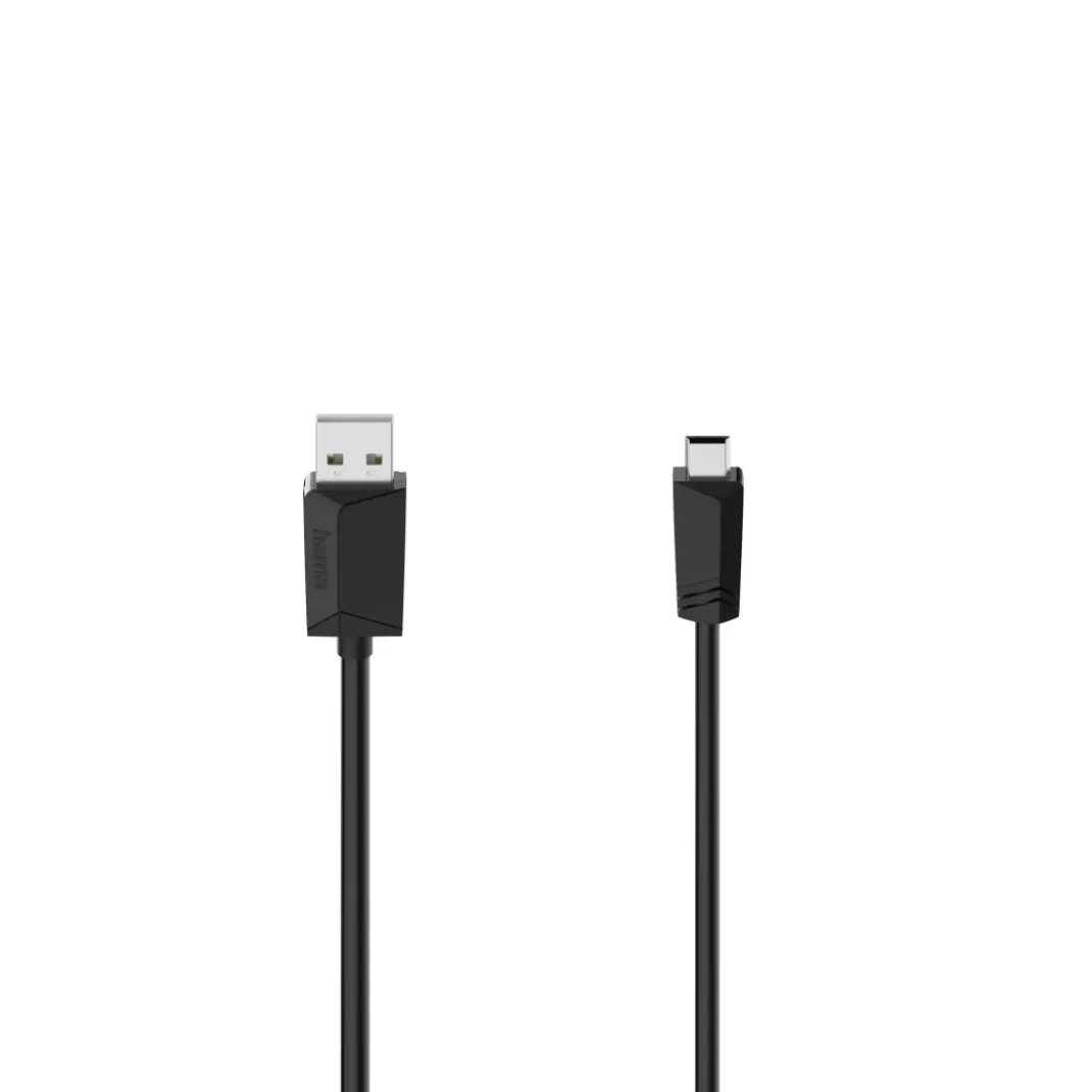 Mini-USB-Kabel, Mini-B5-Stecker, USB 2.0, 480 Mbit/s, 1,50 m