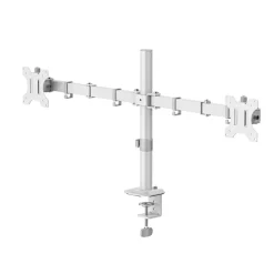 Monitorhalterung, 2 Monitore, höhenverstellbar, schwenk-/neigbar, 13