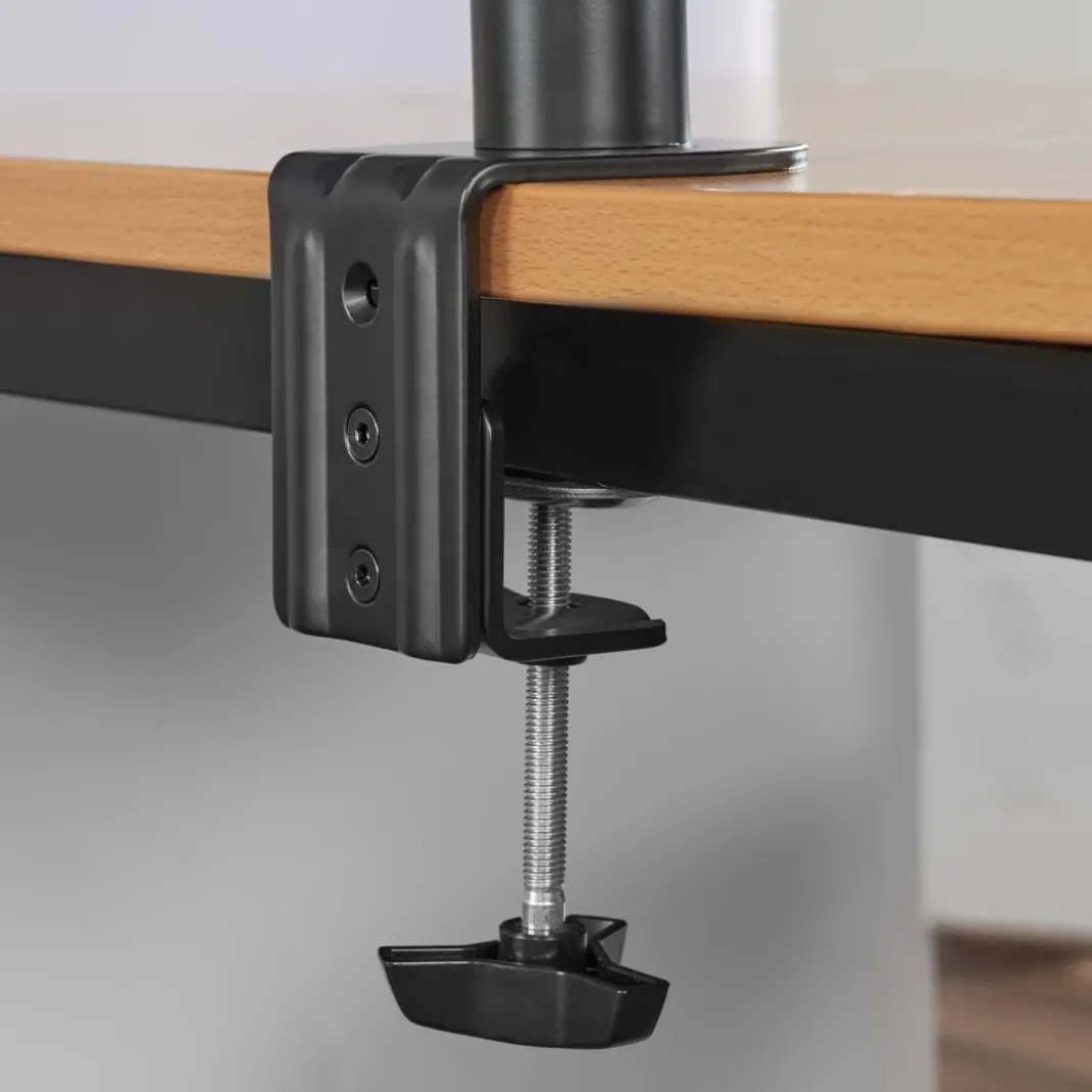 Monitorhalterung, 3 Monitore, höhenverstellbar, schwenk-/neigbar, 13" - 27"