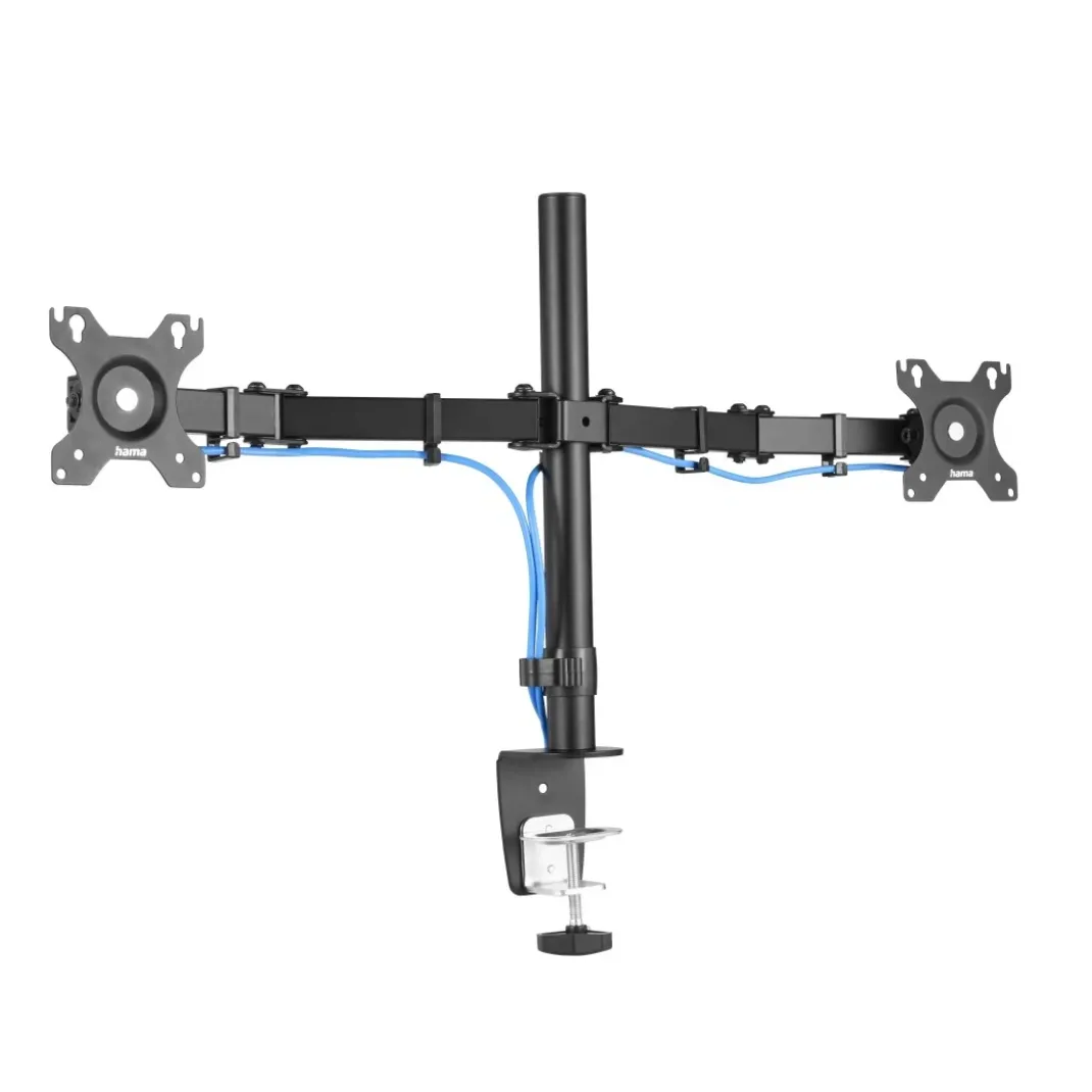 Monitorhalterung, 2 Monitore, höhenverstellbar, schwenk-/neigbar, 13“ - 32"