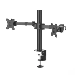 Monitorhalterung, 2 Monitore, höhenverstellbar, schwenk-/neigbar, 13“ - 35