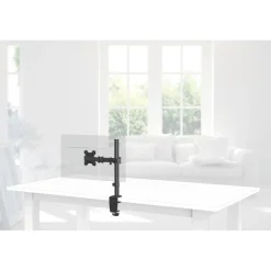 Monitorhalterung, höhenverstellbar, schwenk-/neigbar, ausziehbar, 13