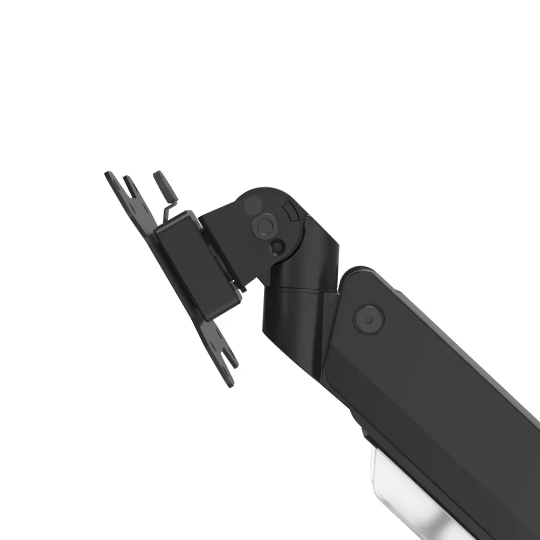 Monitorhalterung, mit Gasfeder höhenverstellbar, schwenk-/neigbar, 13"-35"