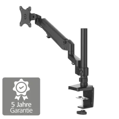 Monitorhalterung, mit Gasfeder höhenverstellbar, schwenk-/neigbar, 13