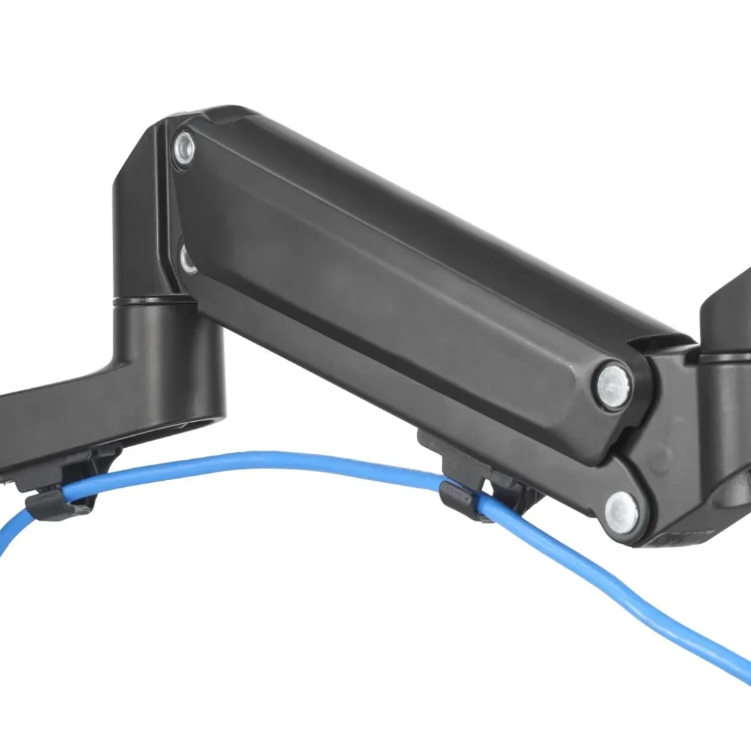 Monitorhalterung, mit Gasfeder höhenverstellbar, schwenk-/neigbar, 13"-32"
