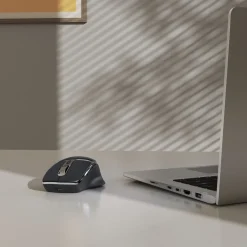 Multi-Device-Maus "WM-800", ergonomisch, Funk/Bluetooth®, Akku, Schwarz