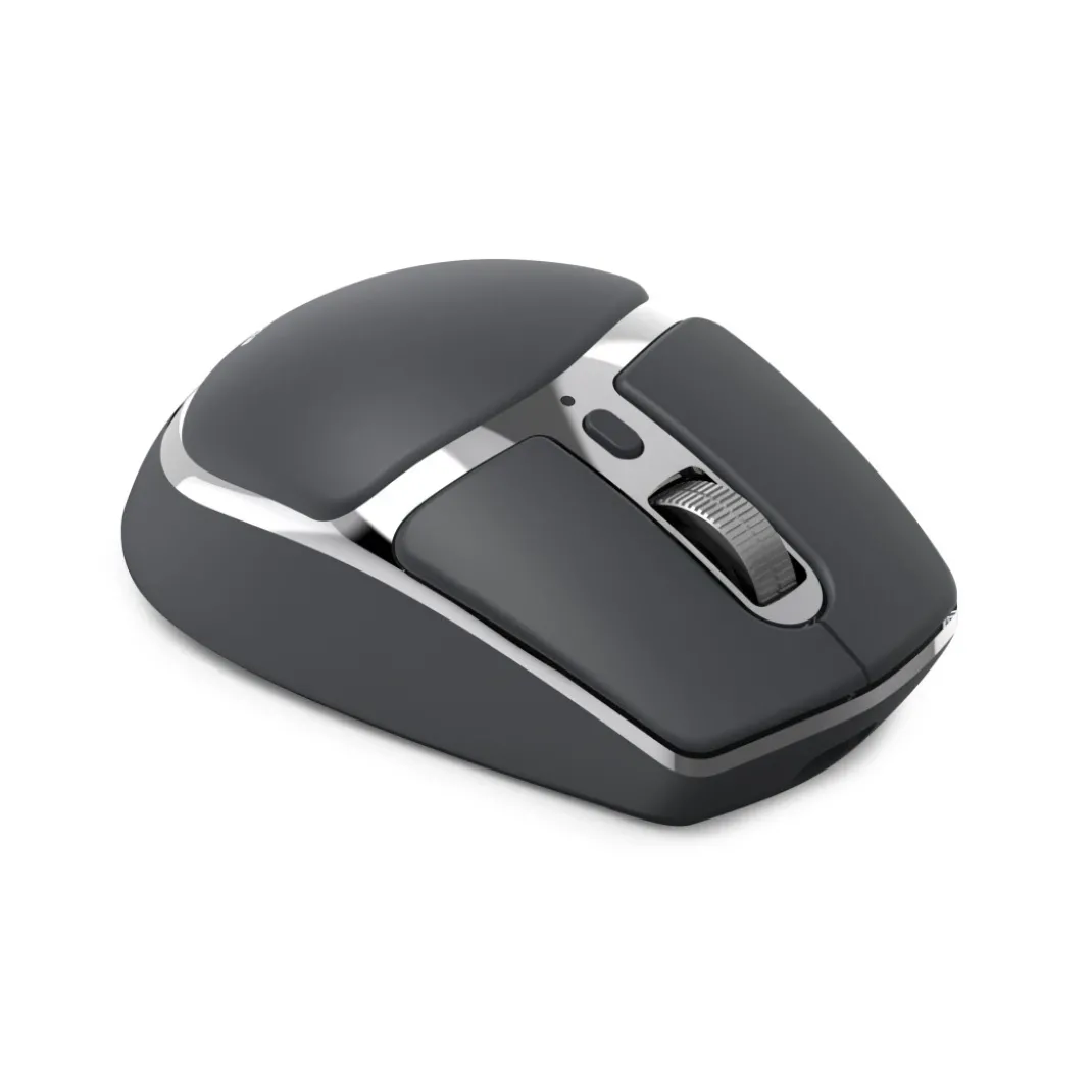 Multi-Device-Maus "WM-800", ergonomisch, Funk/Bluetooth®, Akku, Schwarz