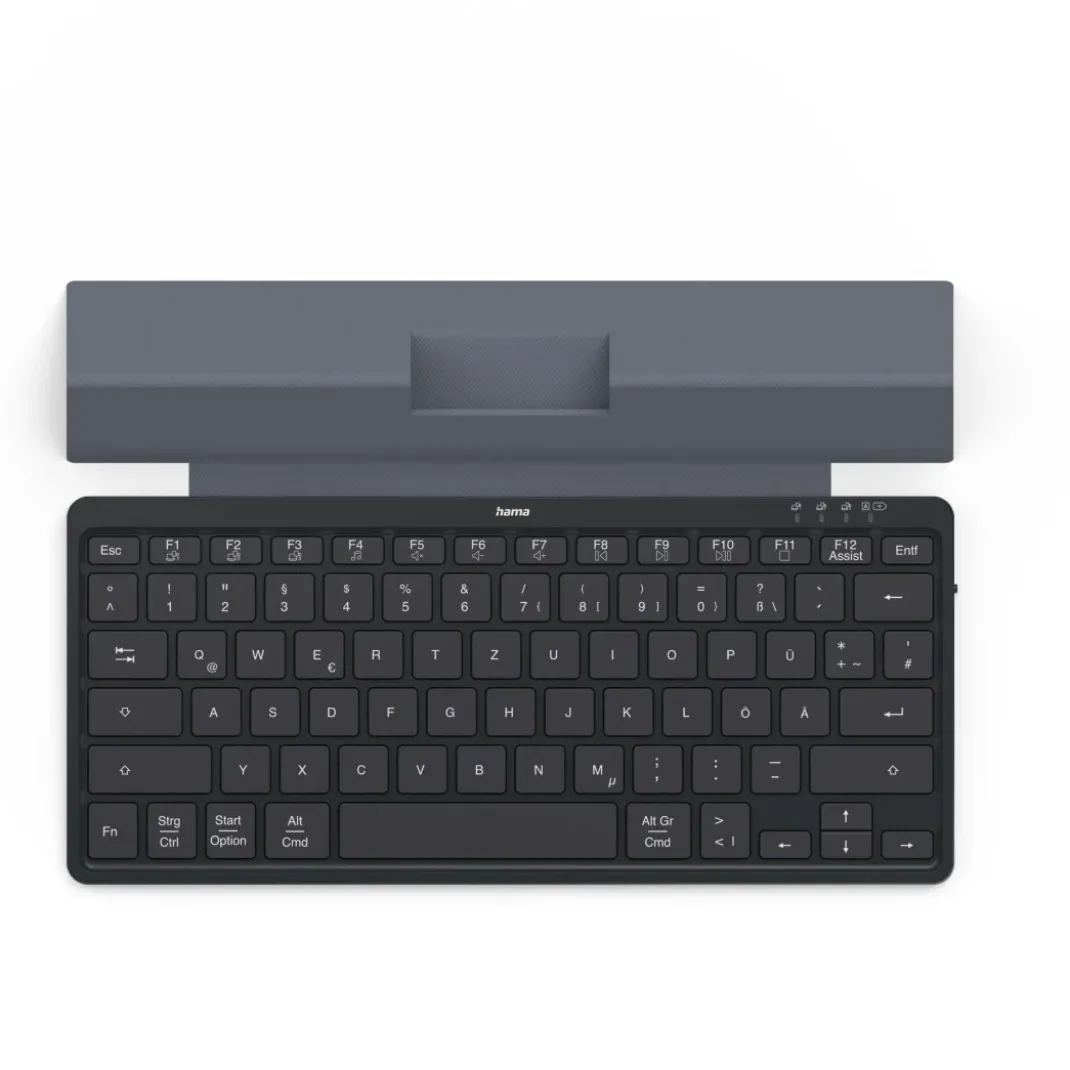 Multi-Device-Tastatur "Travel 600", Hülle, Bluetooth®, klein, SW, QWERTZ DE