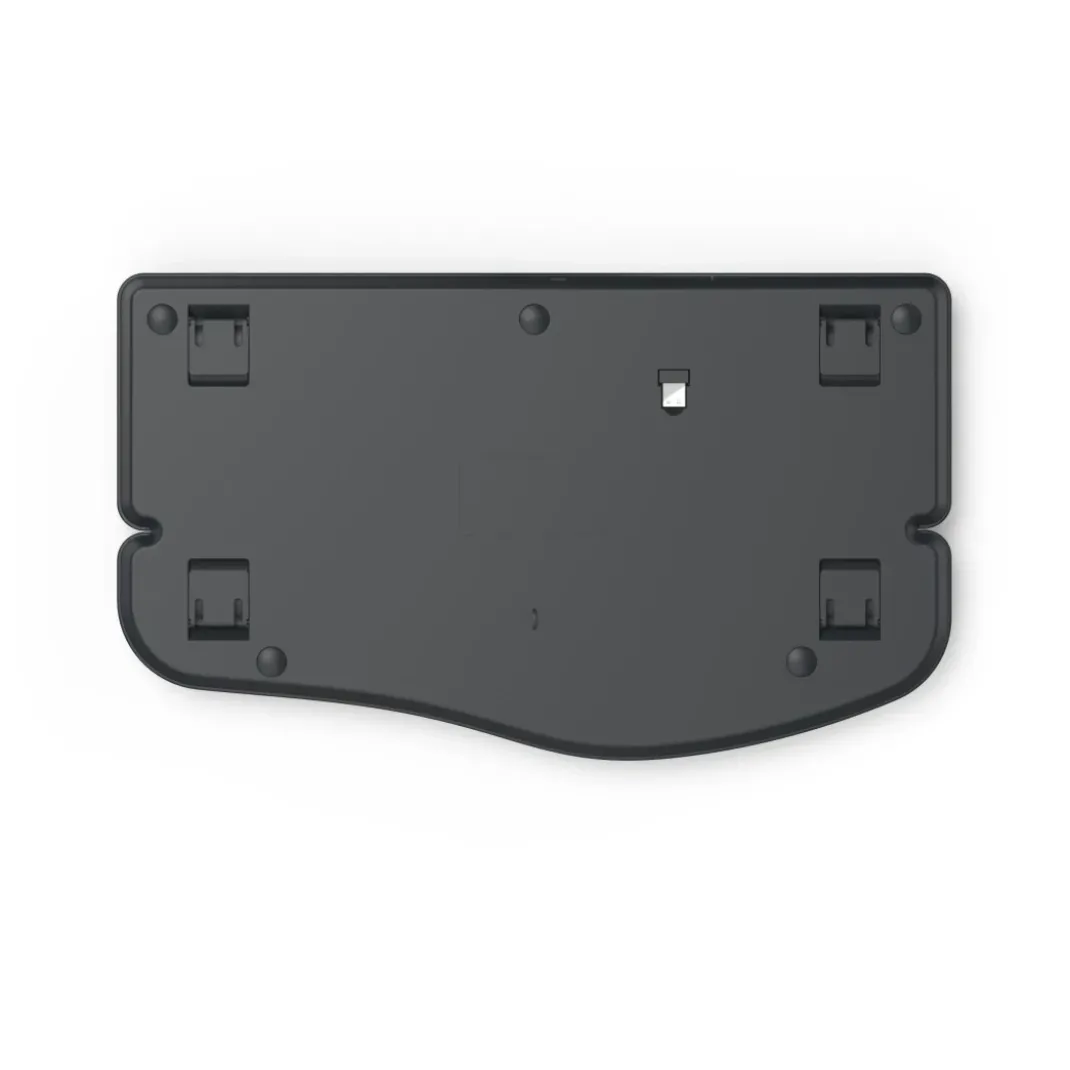 Multi-Device-Tastatur "WK-900 Ergo", kabellos, geteilt, LED, SW, QWERTZ DE