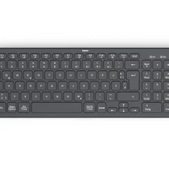 Multi-Device-Tastatur "WK-300", kabellos, Funk/Bluetooth®, Schw., QWERTZ DE