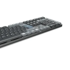 Multi-Device-Tastatur "WK-800", kabellos, mechanisch, LED, Schw., QWERTZ DE