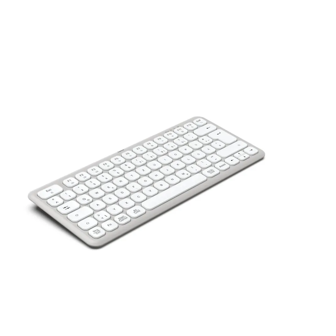 Multi-Device-Tastatur "WK-500", kabellos, Funk u. BT, klein, WS, QWERTZ DE
