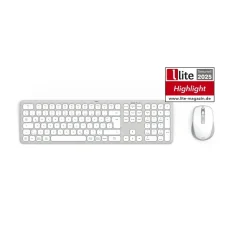 Multi-Device-Tastatur-Maus-Set "WKM-550", kabellos, Funk/BT, WS, QWERTZ DE