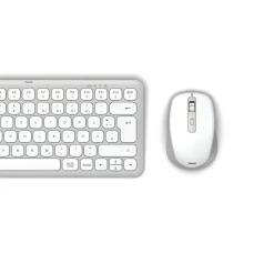 Multi-Device-Tastatur-Maus-Set "WKM-500", kabellos, klein, Weiß, QWERTZ DE