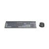 Multi-Device-Tastatur-Maus-Set "WKM-750", kabellos, LED, Schwarz, QWERTZ DE