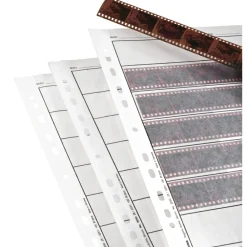 Negativ-Hüllen, Pergamin, 7 Streifen à 6 Negative, 24x36 mm, 100 St.