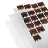 Negativ-Hüllen, PP, 1 Blatt für 40 Einzelnegative, 24x36 mm, 25 St.