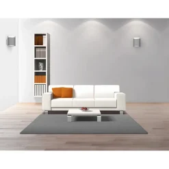 Netzkabel, beidseitig gewinkelt, Euro-Stecker, Doppelnut/C7, 5 m, Weiß
