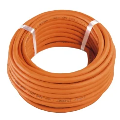 Netzwerkkabel, CAT-7, 10 Gbit/s, S/FTP geschirmt, halogenfrei, Rolle, 25 m