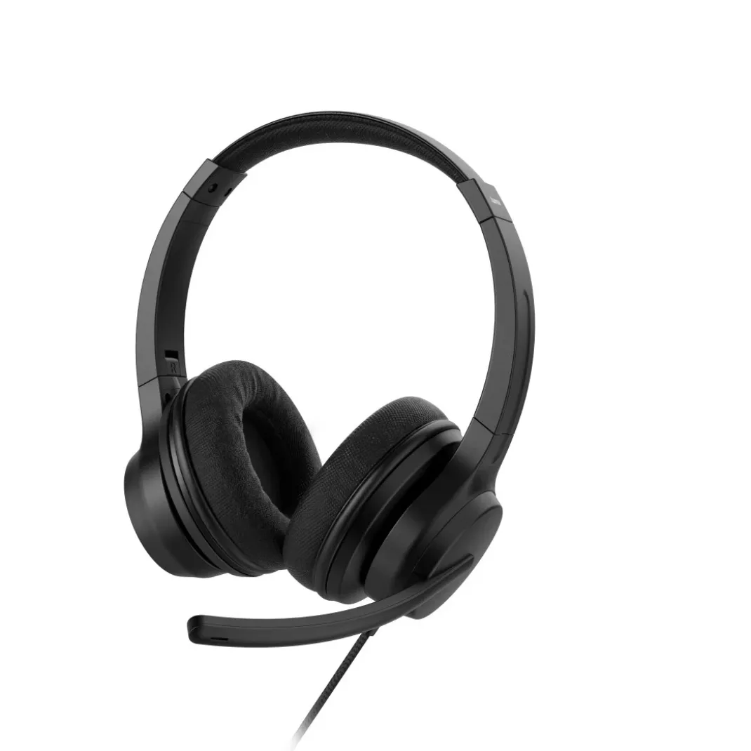 Office-Headset "CHS-300" für PC, Business-Kopfhörer mit Kabel und Mikrofon