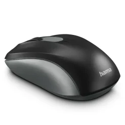 Optische Funkmaus "AMW-200", 3 Tasten, Anthrazit/Schwarz