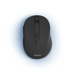 Optische 6-Tasten-Funkmaus "MW-400 V2", ergonomisch, USB-Empf., Schwarz
