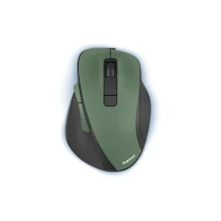 Optische 6-Tasten-Funkmaus "MW-500 Recharge", Akku, ergonomisch, Waldgrün