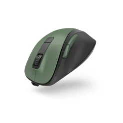 Optische 6-Tasten-Funkmaus "MW-500 Recharge", Akku, ergonomisch, Waldgrün