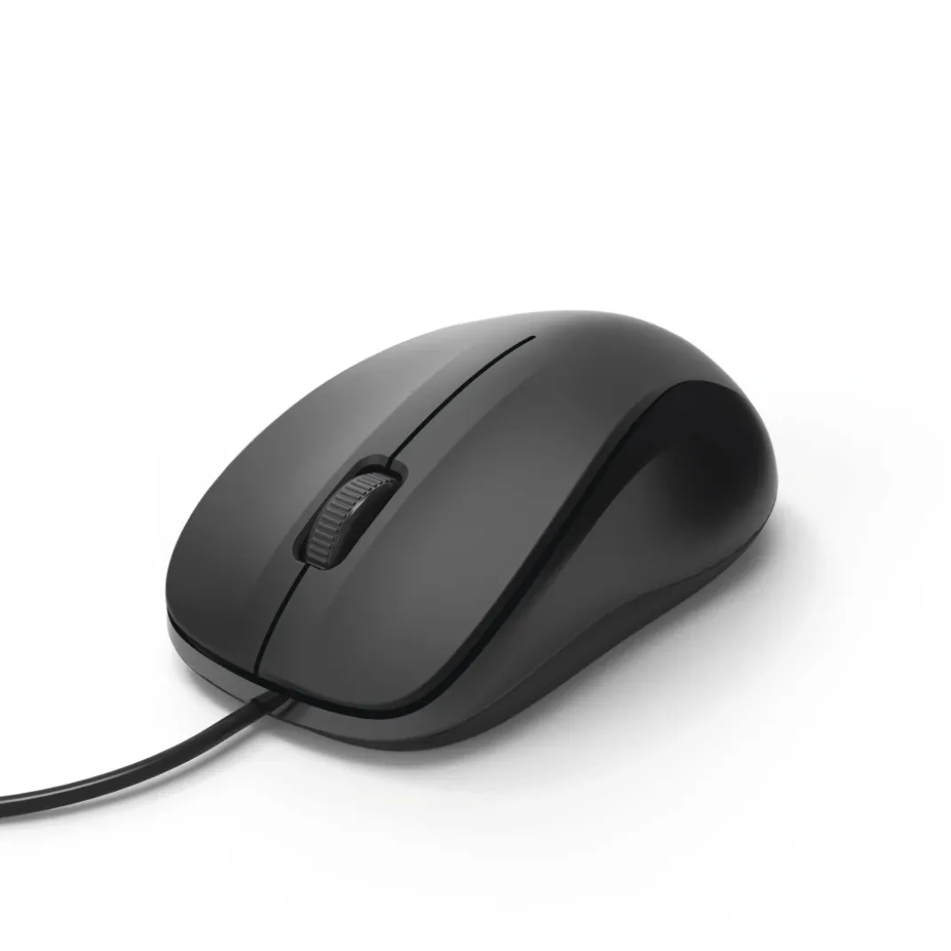 Optische 3-Tasten-Maus "MC-300", kabelgebunden, Schwarz