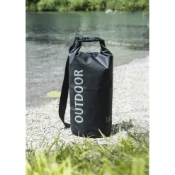 Outdoortasche, 10 l, Schwarz