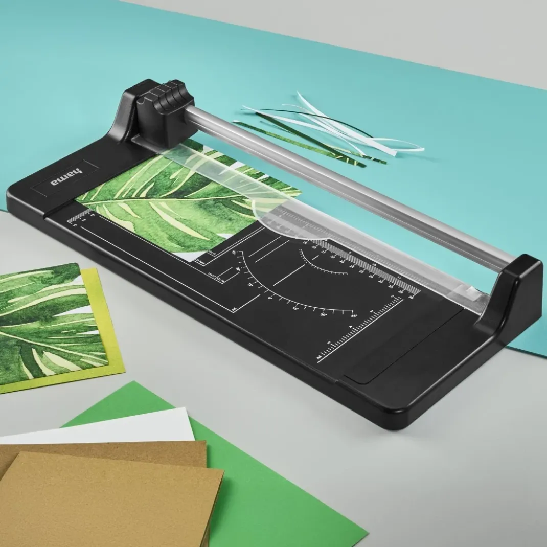 Papierschneidemaschine "Easy Cut R 320", bis DIN A4, Schwarz