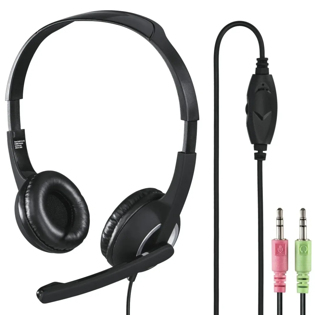 PC-Office-Headset "HS-P150", Stereo, Schwarz