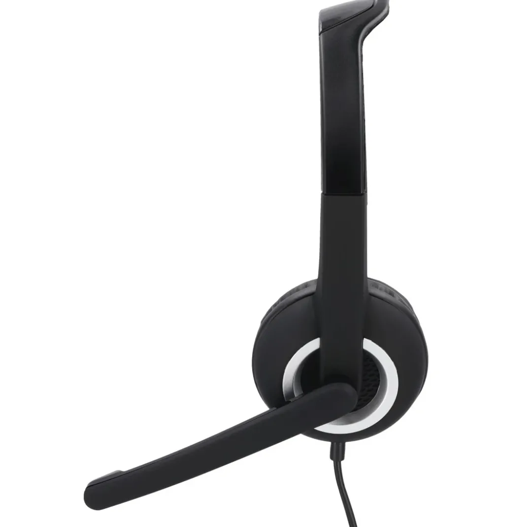 PC-Office-Headset "HS-P150", Stereo, Schwarz