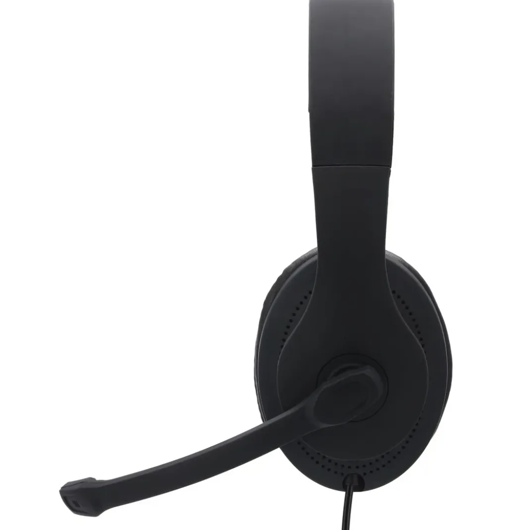 PC-Office-Headset "HS-USB300", Stereo, Schwarz