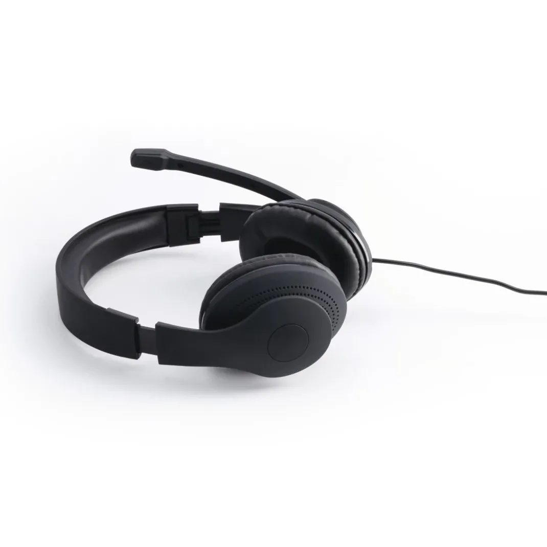 PC-Office-Headset "HS-USB300", Stereo, Schwarz