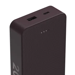 Power Pack "Colour 20", 20000mAh, 2 Ausgänge: USB-C, USB-A, Pflaume