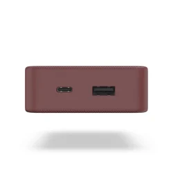 Power Pack "Colour 20", 20000mAh, 2 Ausgänge: USB-C, USB-A, Rot