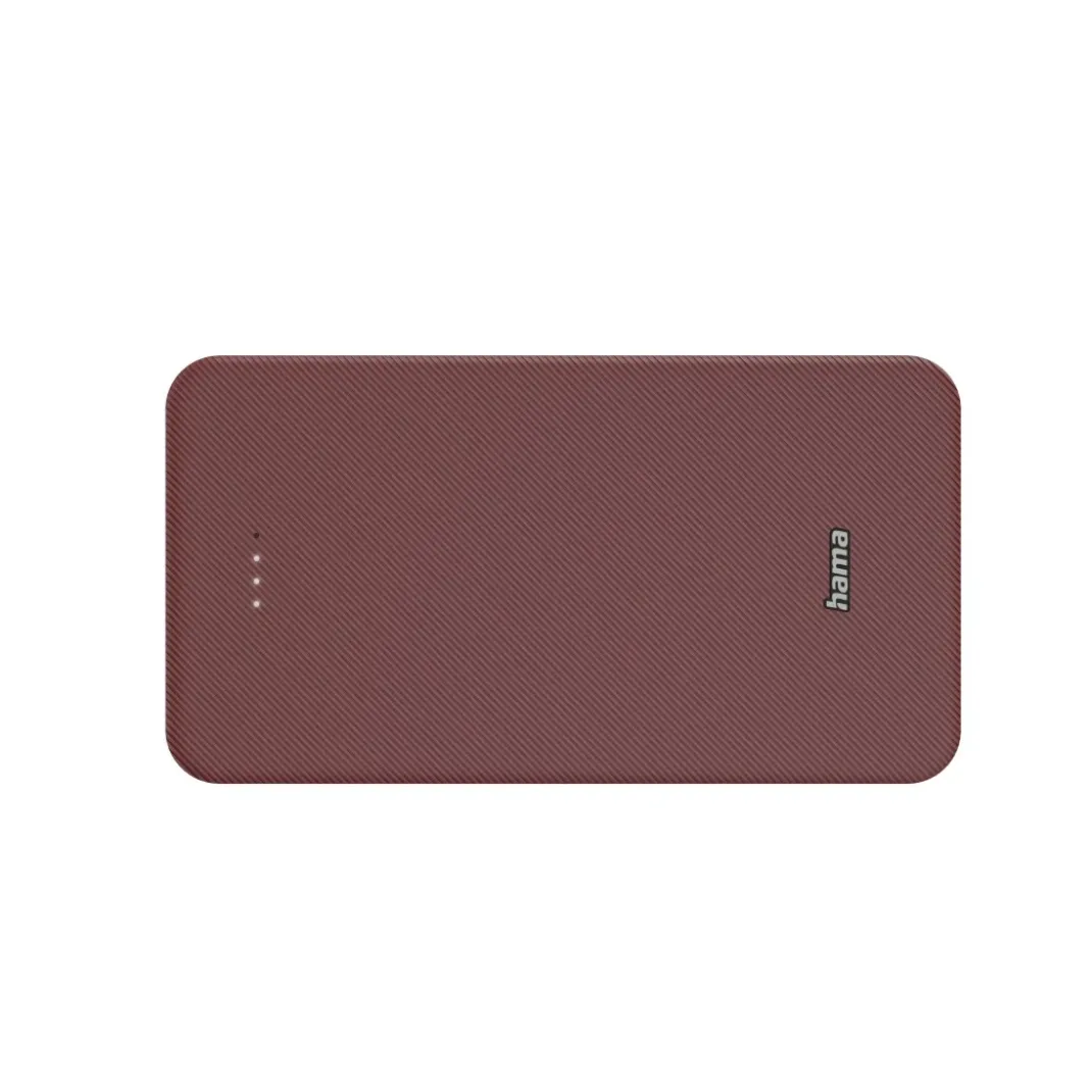 Power Pack "Colour 20", 20000mAh, 2 Ausgänge: USB-C, USB-A, Rot