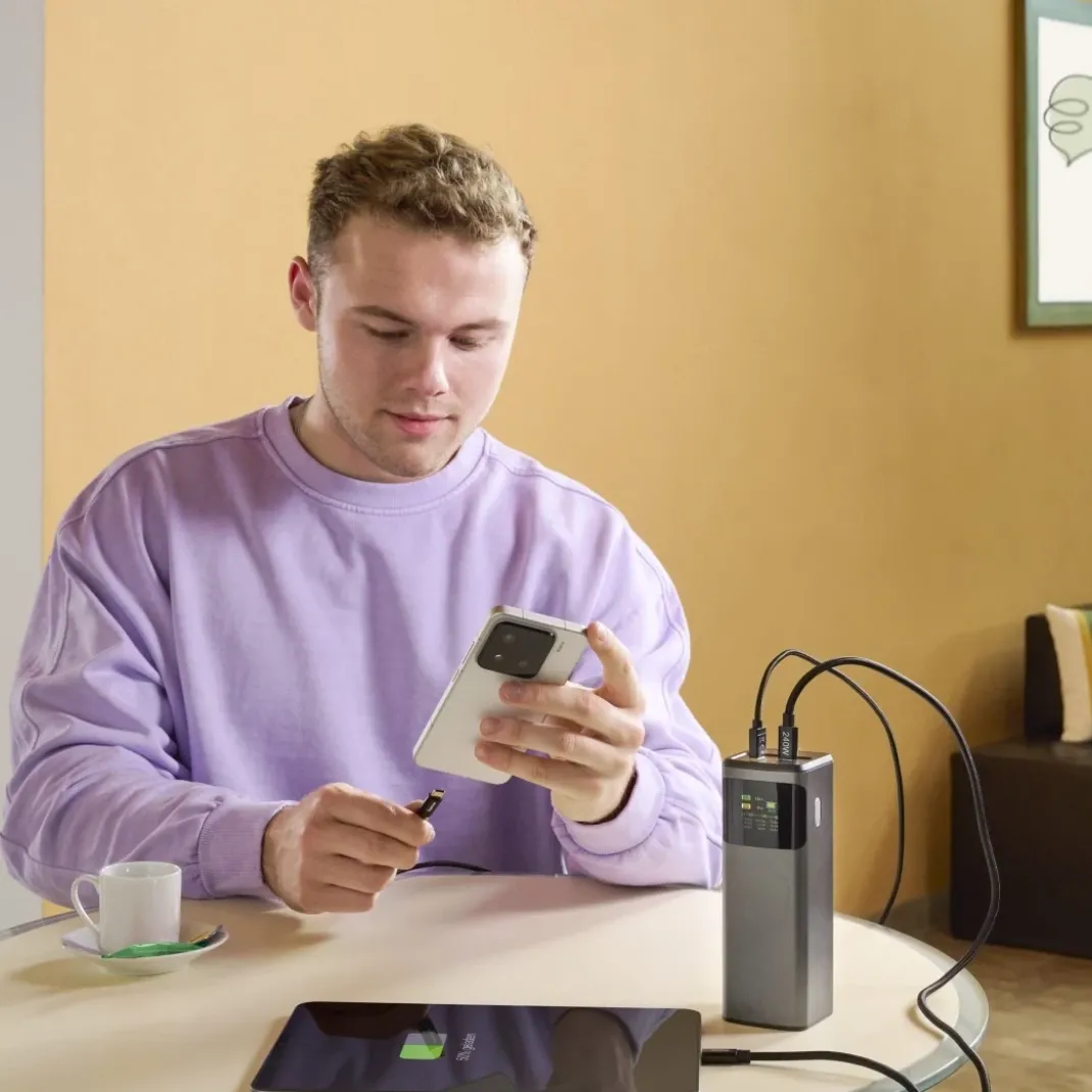 Power Pack "High Power", 150 W, 24000mAh, 2x USB-C, USB-A, Schnellladen