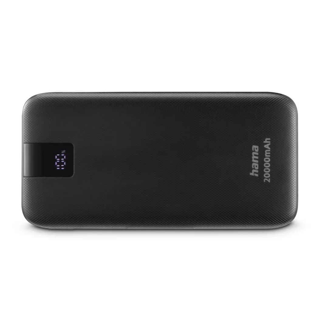 Power Pack "PD 20" 20000mAh, Ausgänge: 2x USB-C, USB-A, Schnellladen, Anth.