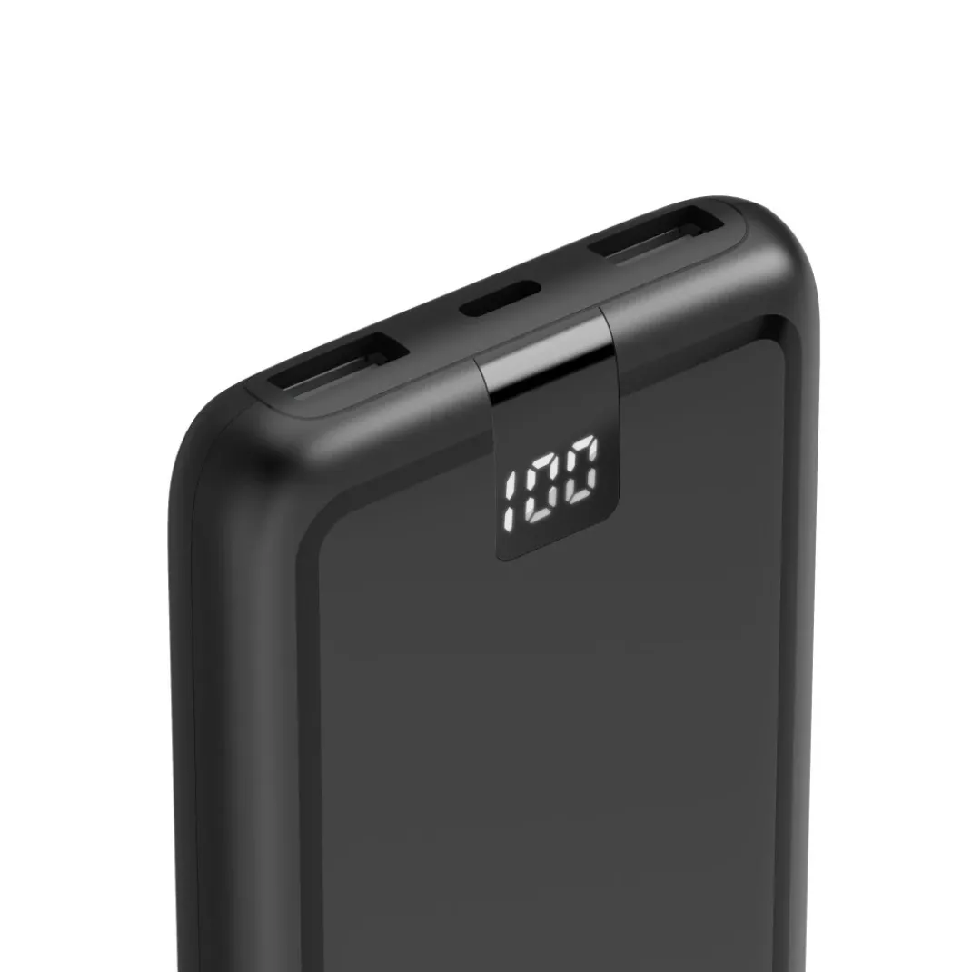 Power Pack "Performance 10", 10000mAh, 3 Ausgänge: USB-C, 2x USB-A, Anthr.