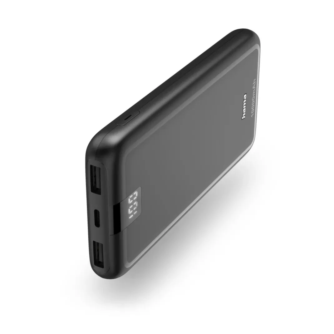Power Pack "Performance 10", 10000mAh, 3 Ausgänge: USB-C, 2x USB-A, Anthr.