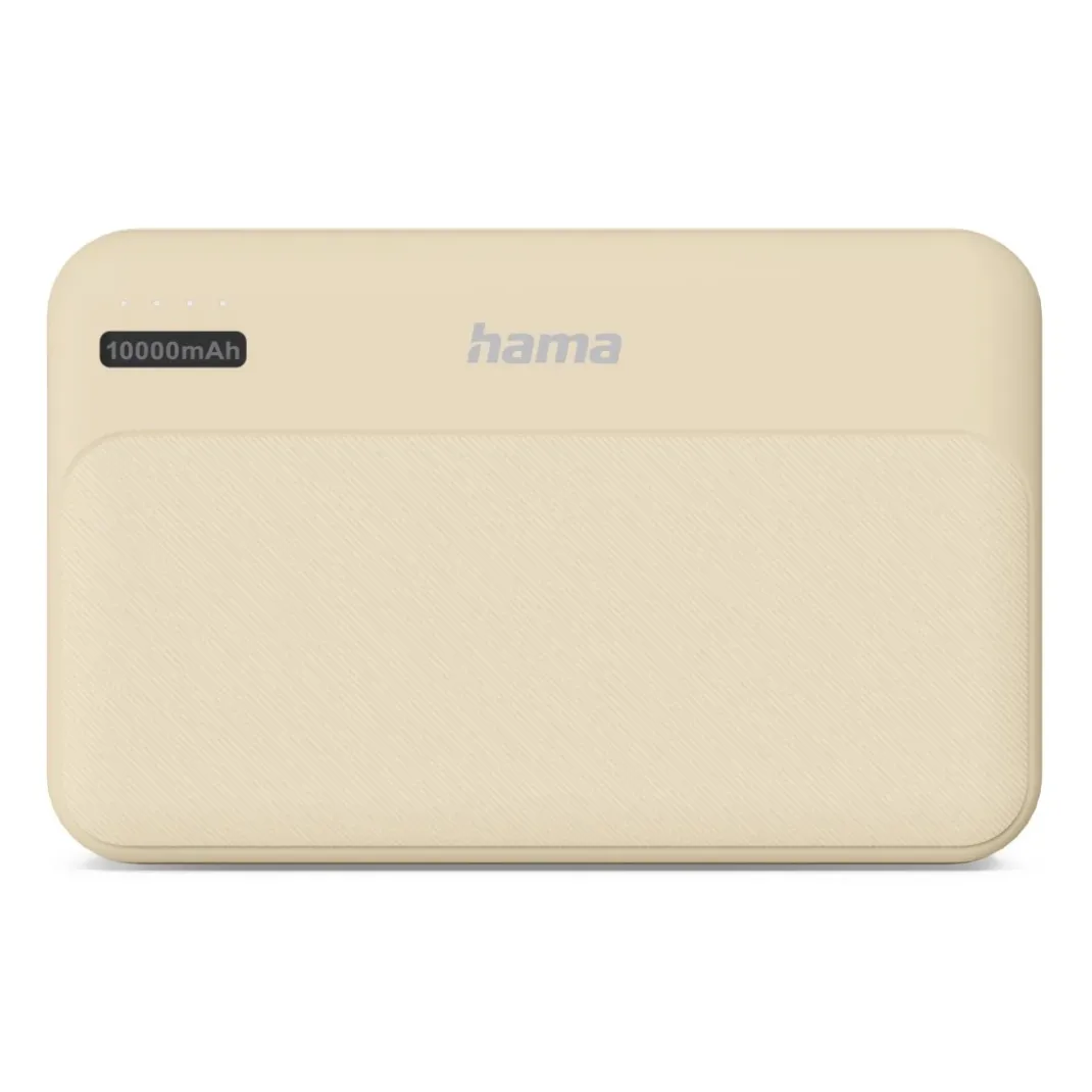 Power Pack "Pocket 10", 10000mAh, Ausgänge: 2x USB-A, Sand