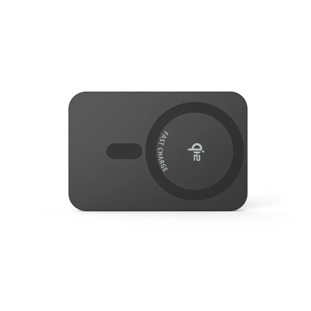 Qi2 Kabelloses Power Pack, 10000 mAh, magnetisch, induktiv Laden, Anthrazit