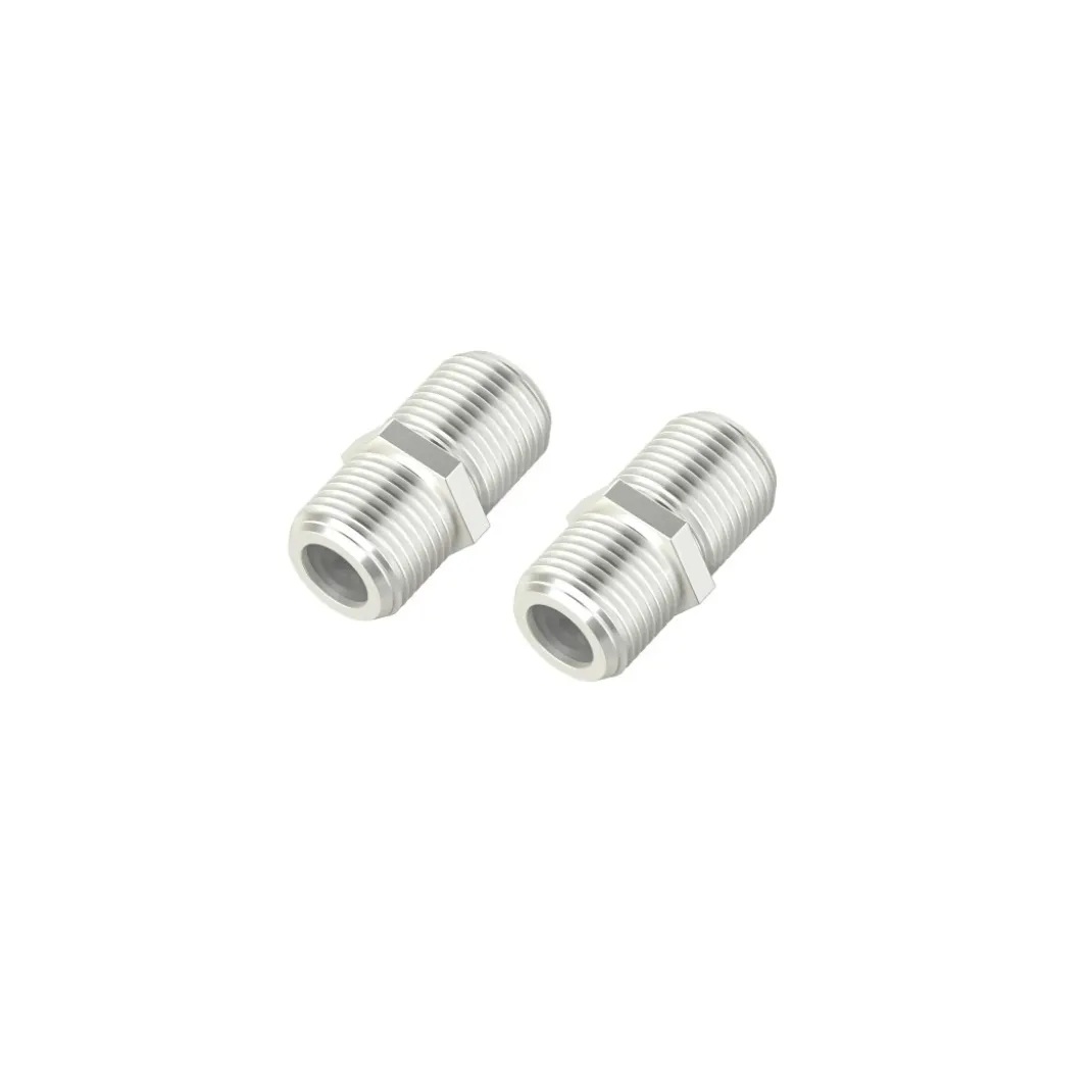 SAT-Adapter, F-Kupplung - F-Kupplung, 2 Stück
