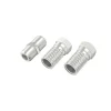SAT-Adapter-Set, 2x F-Stecker und Adapter F-Kupplung/F-Kupplung