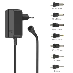 Schaltnetzteil universal, einstellbar, 300mA, 3,6W, max. 12V, 7 Adapter