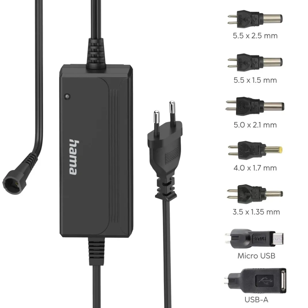 Schaltnetzteil universal, einstellbar, 3000mA, 36W, max. 15V, 7 Adapter